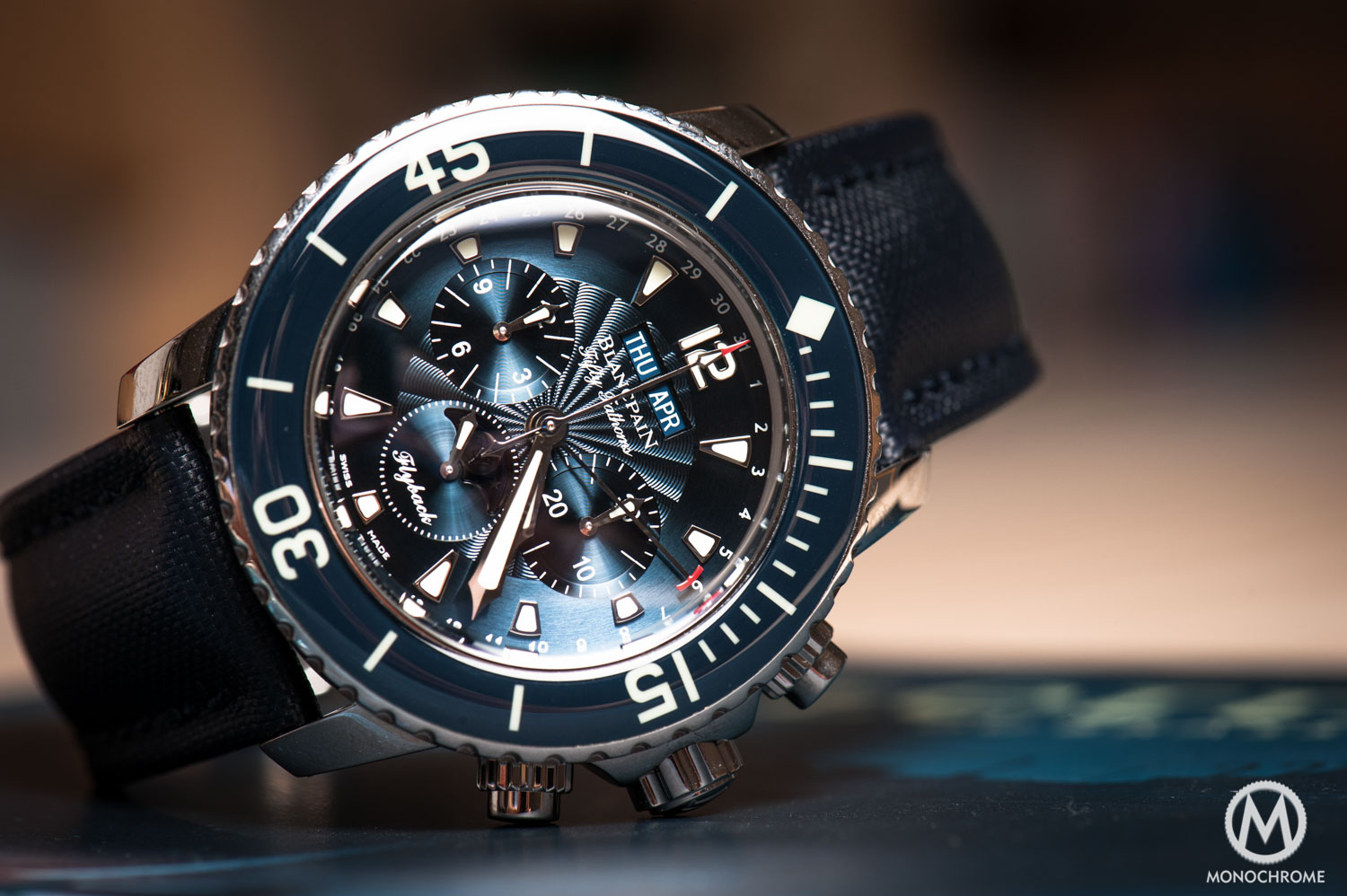 Blancpain Fifty Fathoms Chronographe Flyback Quantieme Complet