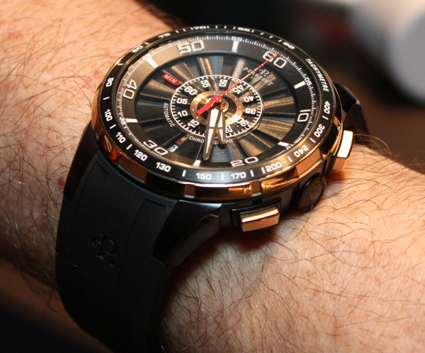 Hands-On With The Perrelet Turbine Chronograph Watch Hands-On 